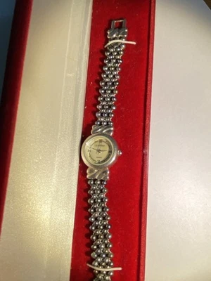 Clarissa Dammen Uher Mit Echtem Süßenwasserperlen Und Echtem 925 Silber Armband - Bild 1 von 4