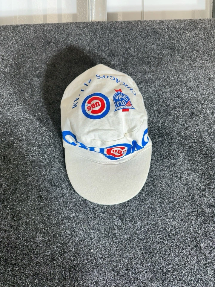 Sombrero de Cerveza Estilo Antiguo De Colección Chicago Cubs OSFM Promo Pintores Gorra Gráfico Completo Foto 1 de 4