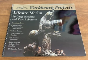 Wildvögel Schnitzzeitschriften Werkbank Projekte Lebensgroße Merlin Anleitung - Bild 1 von 4