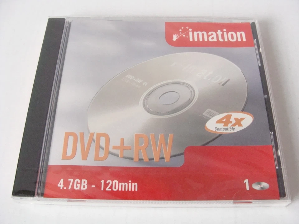 Imation DVD+RW Rohling 4,7 GB - NEU - Bild 1 von 1