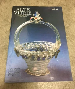 LIBRO RIVISTA ALTE VITRIE L'ARTE DEL VETRO E DINTORNI ANNO I N° 1 GIUGNO 1988 - Imagen 1 de 1