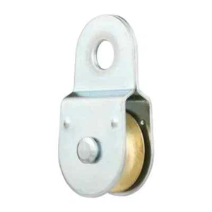 Everbilt 1-1/2 in. Zinc-Plated Rigid Single Pulley 420 lbs. Lift 44144 - Picture 1 of 1