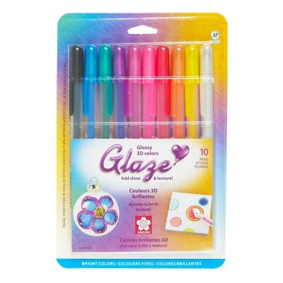 Sakura Gelly Roll Pen Sets, Carded pack of 10, Choose Size & Color, Various - Image 1 of 2