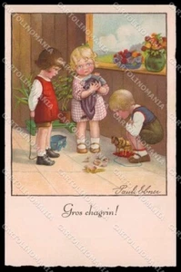Illustratori Artista Firmado Pauli Ebner Niños Dondorf 2471 Cartolina ZG6653 - Imagen 1 de 2