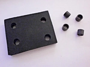 592778 Abrazadera de tubo de escape Flexi Kit de almohadilla de montaje de goma Landrover Series Vehículos - Imagen 1 de 3