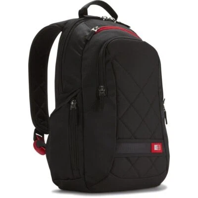 Case Logic 3201265 DLBP-114 13"-15" Carrying Case BackPack Polyester Strap BLACK - Image 1 of 2