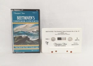 Vintage 1983 Original Beethoven Empereror Concerto Cassette Tape Masterpiece - Picture 1 of 14