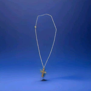 925 Silver Chain with Cross Pendant - 40cm - Picture 1 of 3