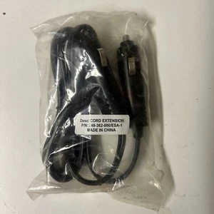 Cord Extension Aux Power Double Male Ends P/N 248-362-000/ESA-1 NIP 12V - Picture 1 of 2