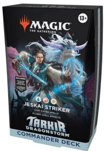 Mazo Magic the Gathering Tarkir Dragonstorm Commander - Jeskai Striker - Imagen 1 de 1