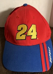 Cappello berretto regolabile Winners Circle NASCAR Jeff Gordon #24 logo ricamato NUOVO - Foto 1 di 10