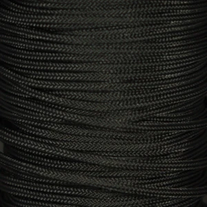 1', 3', 5', 10', 25', 50', 100' Black D Loop BCY # 24 Rope Material - Picture 1 of 1