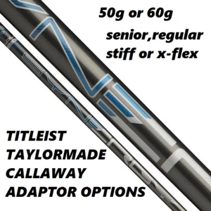 ALDILA SYNERGY DRIVER SHAFT senior/regular/stiff/x  TAYLORMADE,CALLAWAY,TITLEIST - Picture 1 of 3
