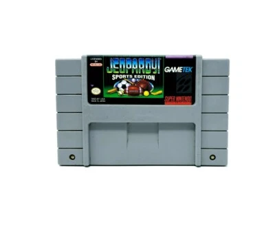 Jeopardy Sports Edition (Super Nintendo) SNES Authentic Tested  - Image 1 of 4