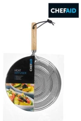 Chef Aid Simmer Ring Heat Diffuser Distributes Heat Slowly Prevents Burning 22cm - Image 1 of 4