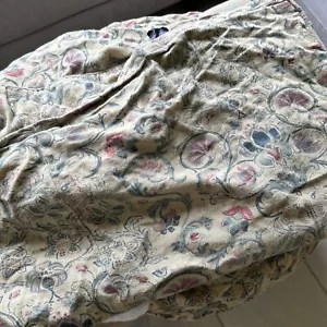 Ralph Lauren 90% Cotton 10% Linen King Duvet And Bedskirt Provence Collection - Picture 1 of 7