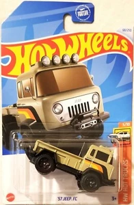 Hot Wheels - 2024 HW Hot Trucks 3/10 '57 Jeep FC 68/250 (BBHTC30) - Picture 1 of 1