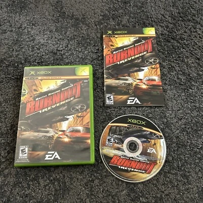 Burnout Revenge (Original Microsoft Xbox, 2005) Video Game Complete w/ Manual - Image 1 of 4