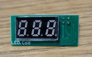 2 x 3 Ziffern 7 Segment LEDC68 rot Display Gotek Arduino - Bild 1 von 2