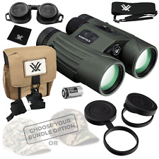 Vortex Optics Fury HD 5000 AB 10x42 Laser Rangefinding Binocular with Hat Bundle