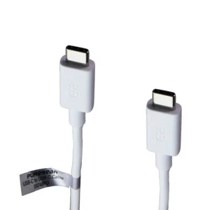 PureGear 6 ft. USB-C to USB-C Charging and Data Sync Cable - White - Picture 1 of 1