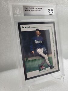 2001 Fleer Premium #231 Ichiro Suzuki Rookie Seattle Mariners 8.5 NM - MT+ 🔥📈