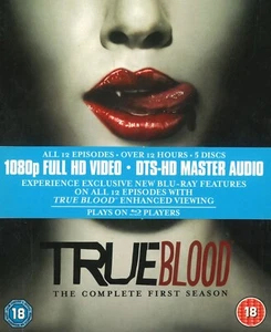 True Blood: The Complete First Season (2008) Blu-ray, Anna Paquin, Stephen Moyer - Picture 1 of 2