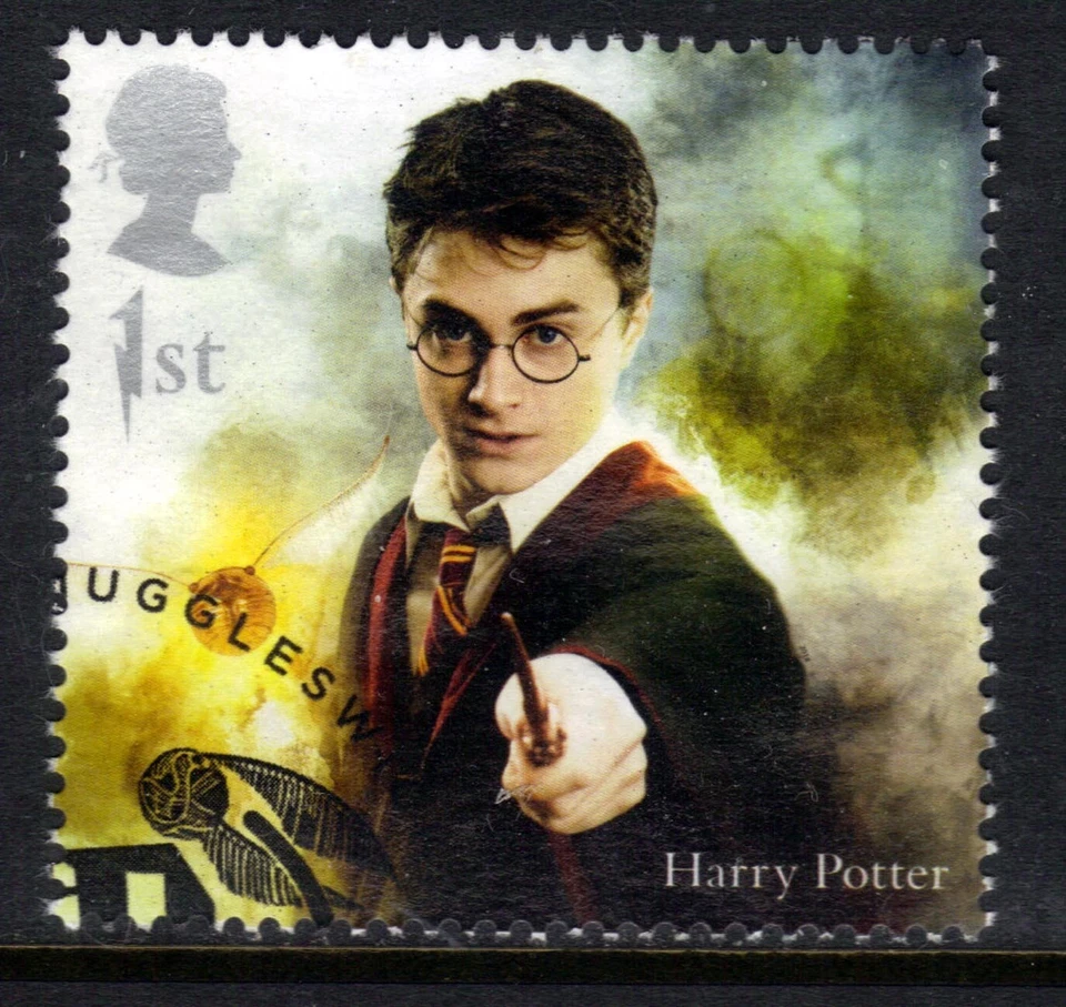 GB 2018 QE2 1st Harry Potter  ' Harry Potter ' used Ex Fdc SG 4143 ( K1085 ) - Image 1 of 1