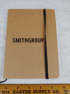 Brown Paperboard Smithgroup Note Pad Soft Cover Notebook 5" x 7" - Picture 1 of 5
