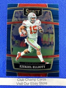2022 #47 Ezekiel Elliott Panini Seleziona Draft Picks Blue Concourse Ohio State - Foto 1 di 2