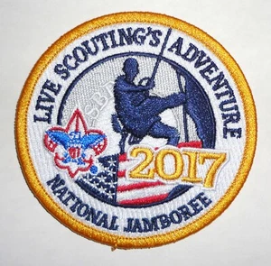 2017 National Boy Scout Jamboree Official Uniform Participant Patch - Picture 1 of 1
