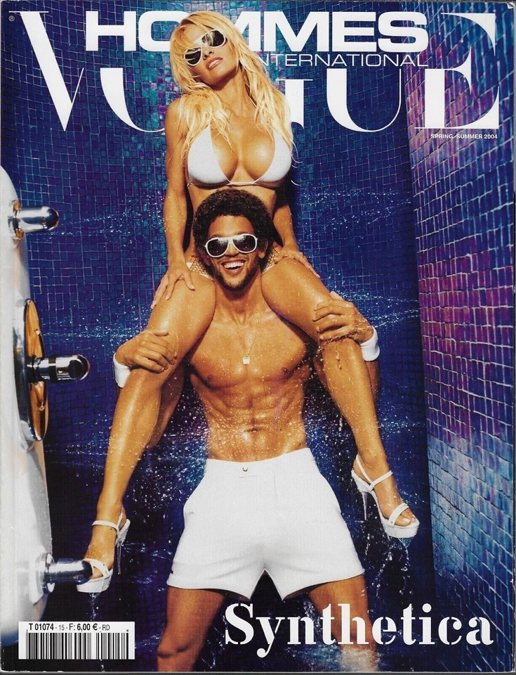 VOGUE Hommes Magazine Spring 2004 PAMELA ANDERSON David LaChapelle DANIEL CRAIG Foto 1 de 1