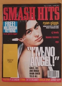 Smash Hits Magazine. Apr May 1994. Mark Owen. Red Hot Chili Peppers. EYC. - Picture 1 of 7