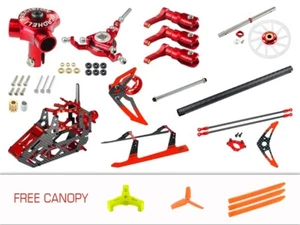 Microheli CNC Triple Blades Performance Package (RED) -?BLADE 150S / Smart - Picture 1 of 1
