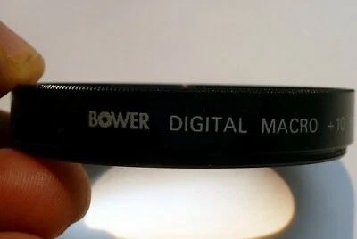 Bower 58mm +10 Plus 10 macro Close-up Filter threaded screw in type - Image 1 of 4