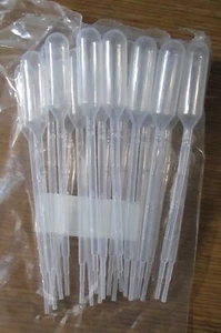 3.5ml Graduated Large Bulb Draw Sterile Plastic Transfer Pipette (Pipet) - Picture 1 of 5