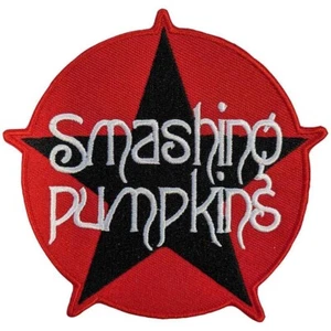 SMASHING PUMPKINS Iron On Patch: STAR LOGO : Official Merchandise fan gift £pb - Imagen 1 de 11