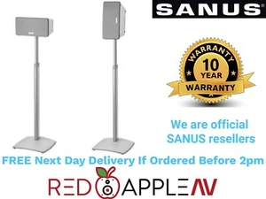 1 x Soporte de piso ajustable blanco SANUS WSSA1-W2 para Sonos Play ONE,1 y 3 - Imagen 1 de 3