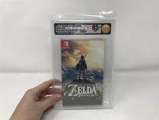 Legend of Zelda Breath of The Wild Nintendo Switch New Sealed Graded 85+ NFR 1st