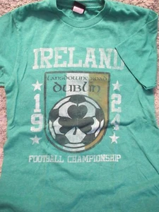 DUBLIN IRELAND YOUTH FOOTBALL/SOCCER CHAMPIONSHIP SMALL 6-6x (36" CHEST) - Picture 1 of 3