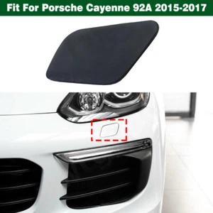 Tapa de cubierta de boquilla de pulverización de arandela de faros izquierdo para Porsche Cayenne 92A 2015-2017 - Imagen 1 de 6