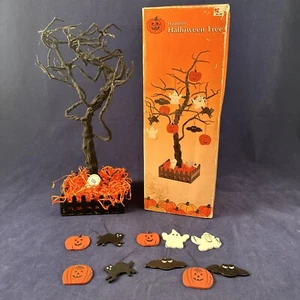 Kmart Vintage Halloween Graveyard Ghost Pumpkin Decor Tree Ornaments - Picture 1 of 10