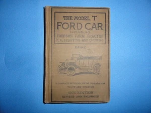 The Model T Ford Car 1920 Edition Victor Page And Fordson Farm Tractor - Picture 1 of 7