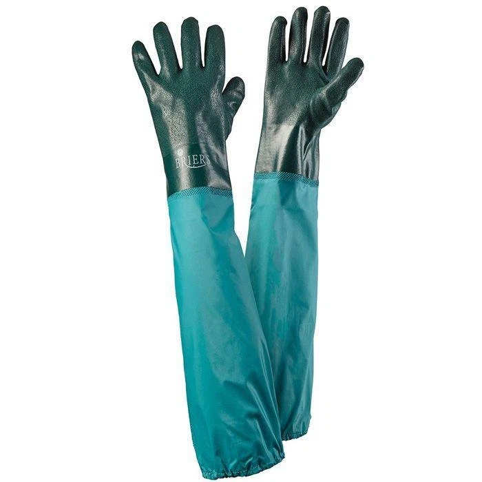 Pond Drain Tank Gloves Heavy Duty Full Length Waterproof Complete Protection  - Image 1 of 1