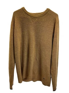 Smartwool Sweater Mens XXL Brown Merino Wool Knit Crewneck Pullover Casual - Picture 1 of 8
