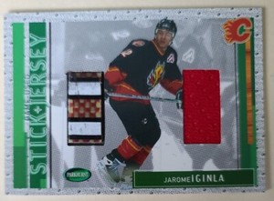 Jerome Iginla Parkhurst Stick and Jerseys #SJ-44 