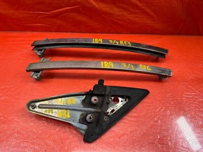 90-93 ACURA INTEGRA 2D - MARCO DE PUERTA Y GUÍA VENTANA CANAL SOPORTE CONJUNTO DERECHO #189 Foto 1 de 4