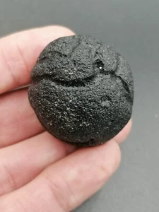 Schöner Tektit Philippinit Rizalit 39,91g / 3,8 cm Meteorit Einschlagglas - Bild 1 von 13