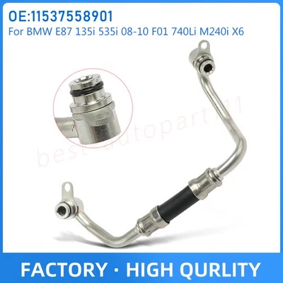 Línea de refrigerante turbocompresor de suministro para BMW E87 535i 740i 740Li M240i 11537558901 Foto 1 de 3