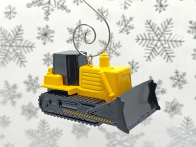 Bulldozer Custom Christmas Ornament 1:64 Gift Construction Contractor Handyman  - Image 1 of 4